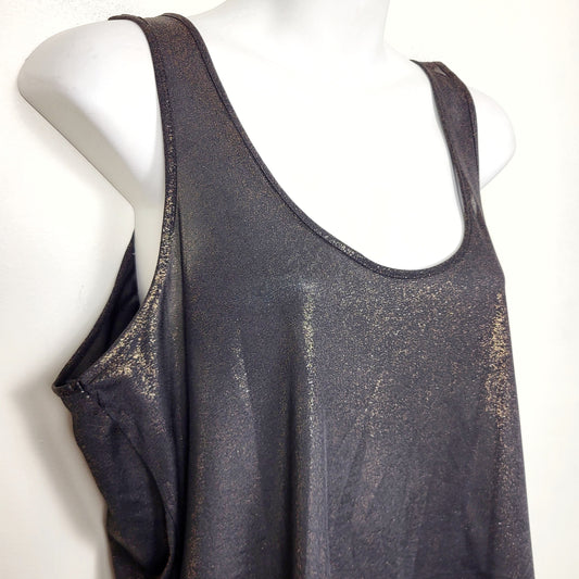 JKZ2 - NEW - Own (Next) shimmery bronze scoop neck top. Size small