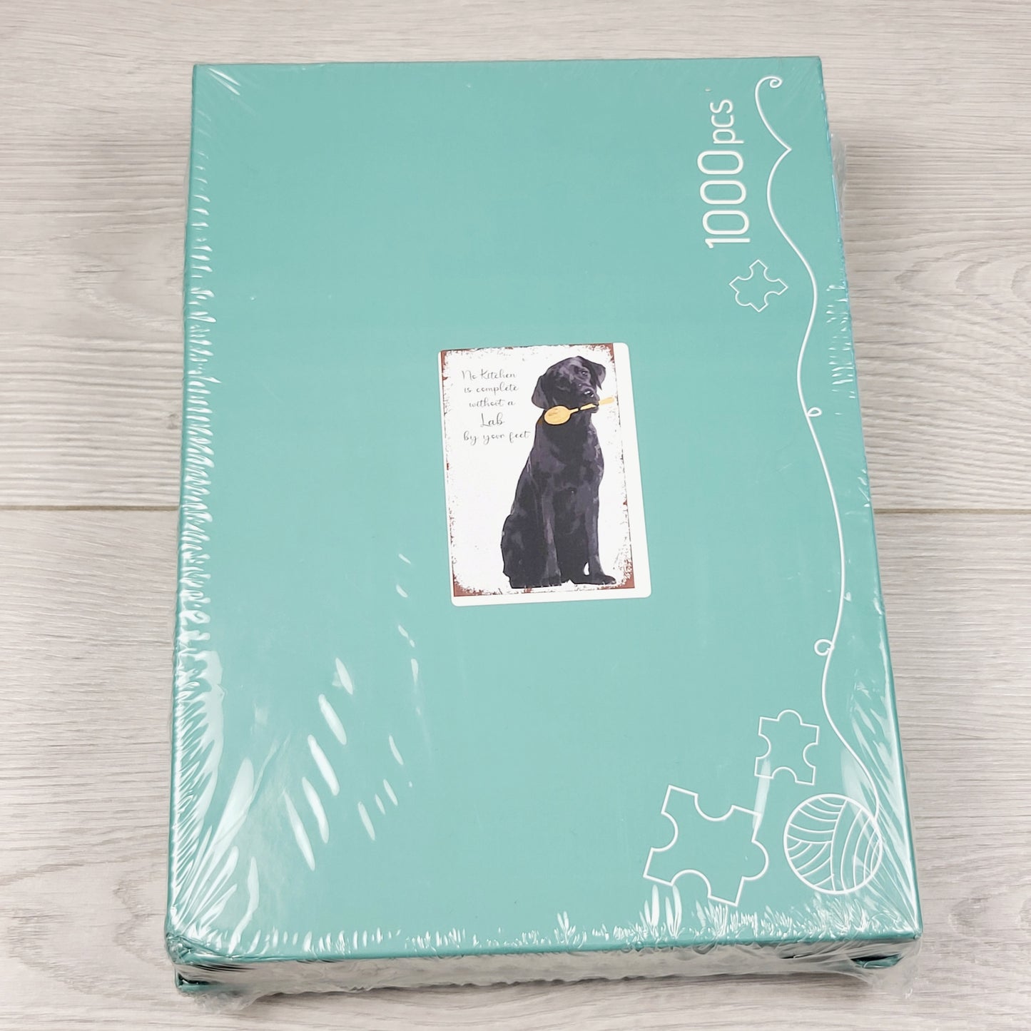 JJON1 - NEW - 1000pc black lab puzzle