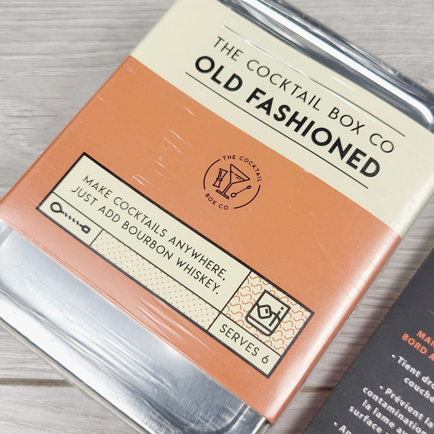 JJON1 - NEW - Old Fashioned Cocktail Kit + Bartender's Knife
