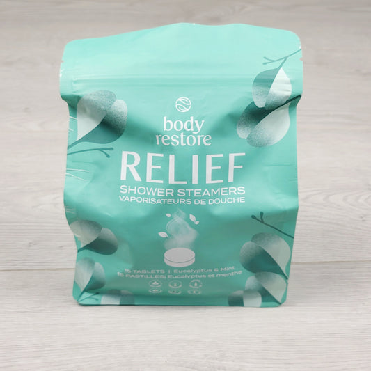 JJON1 - NEW - Body Restore 15 pack Shower Steamers - Eucalyptus + Mint