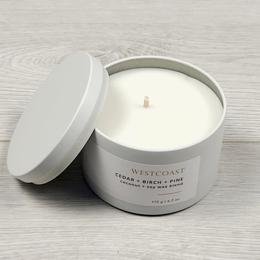 JJON1 - NEW - Westcoast / Cedar + Birch + Pine Tin Candle