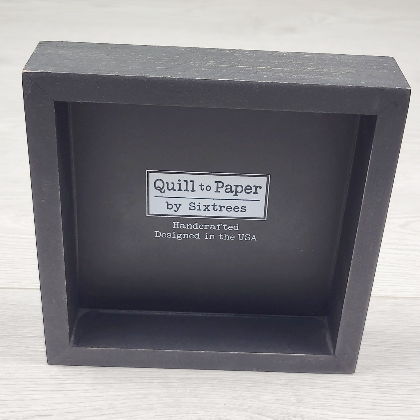 JJON1 - Quill to Paper by Sixtrees wooden sign
