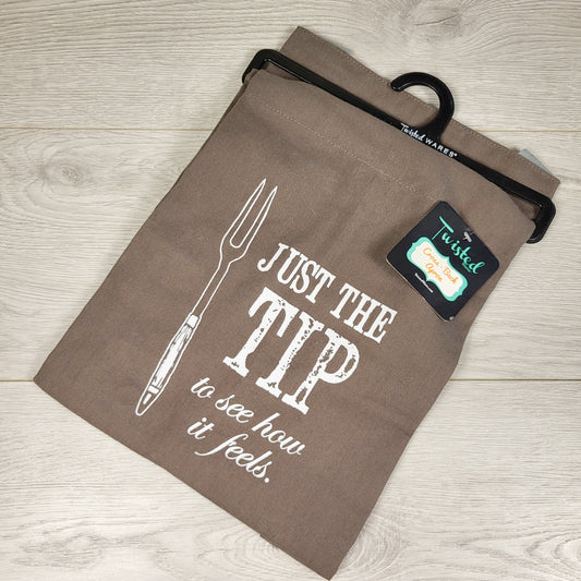 JJON1 - NEW - Twisted Wares crossback apron