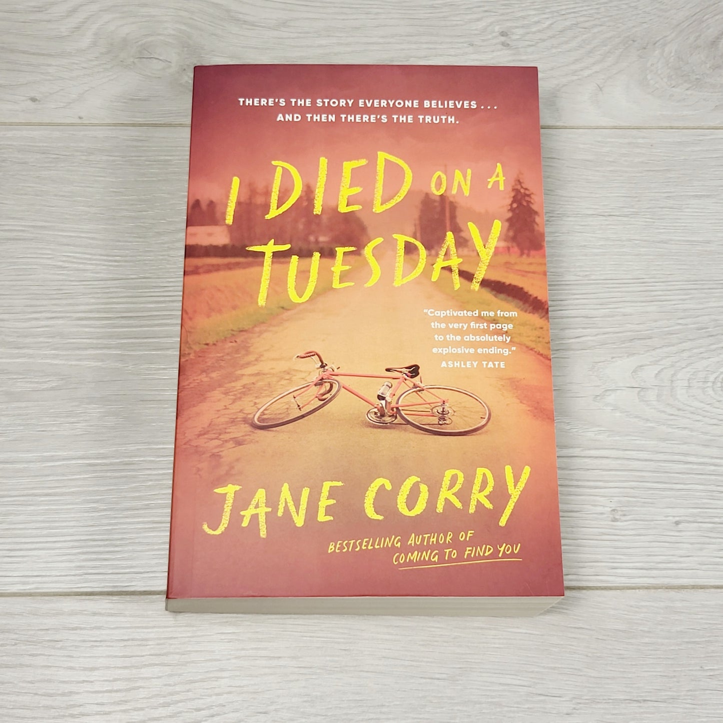 JJON1 - I Died on a Tuesday. Soft cover novel