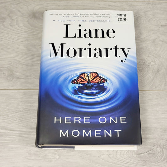 JJON1 - Here One Moment. Hardcover novel