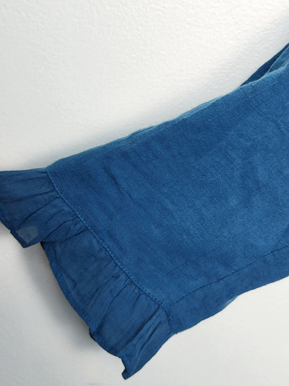 LIRE1 - NEW - April Cornell teal "Emily" dress. Size medium