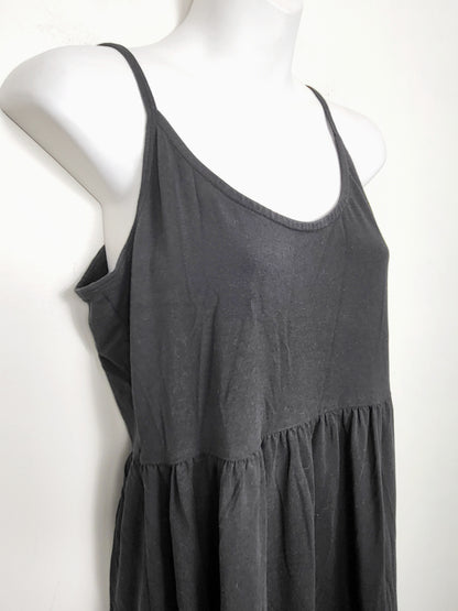 AGLL2  - Tentree  black modal Sunset tank dress. Size large