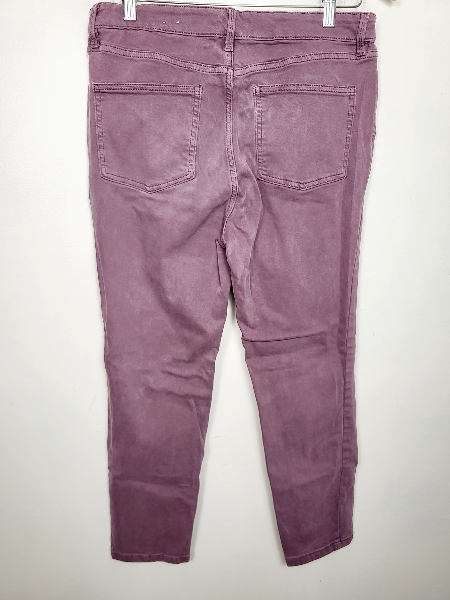 AGLL2 - Reitman's R Jeans purple skinny jeans. Size 32 PETITE (measures as a 31)