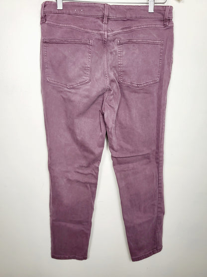 AGLL2 - Reitman's R Jeans purple skinny jeans. Size 32 PETITE (measures as a 31)
