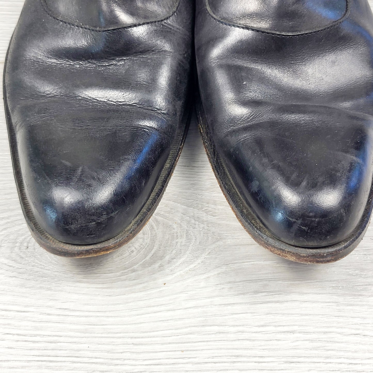 John Fluevog Twin Turbine 1611 First Avenue black Classy Spat Zipper Boots. Men's size 9