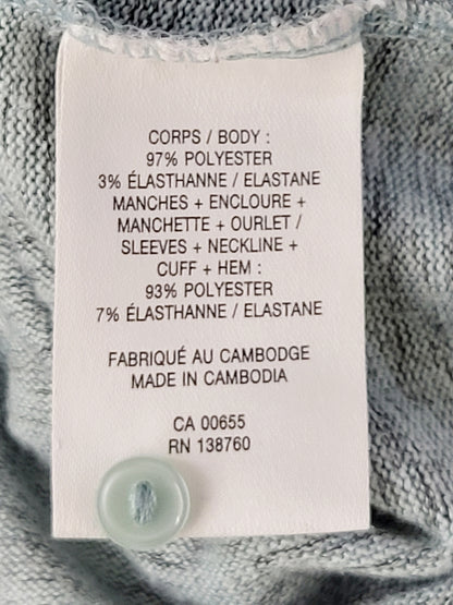 KLJ2 - Reitmans blue-grey lightweight sweater. Size large