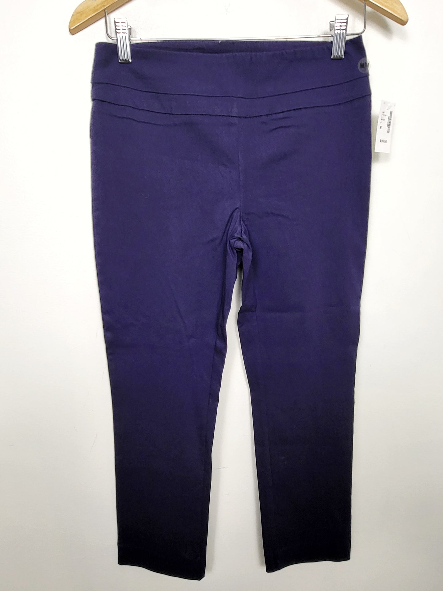 KHW - NEW - RW and Co. navy slim ankle dress pants. Size medium