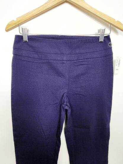 KHW - NEW - RW and Co. navy slim ankle dress pants. Size medium