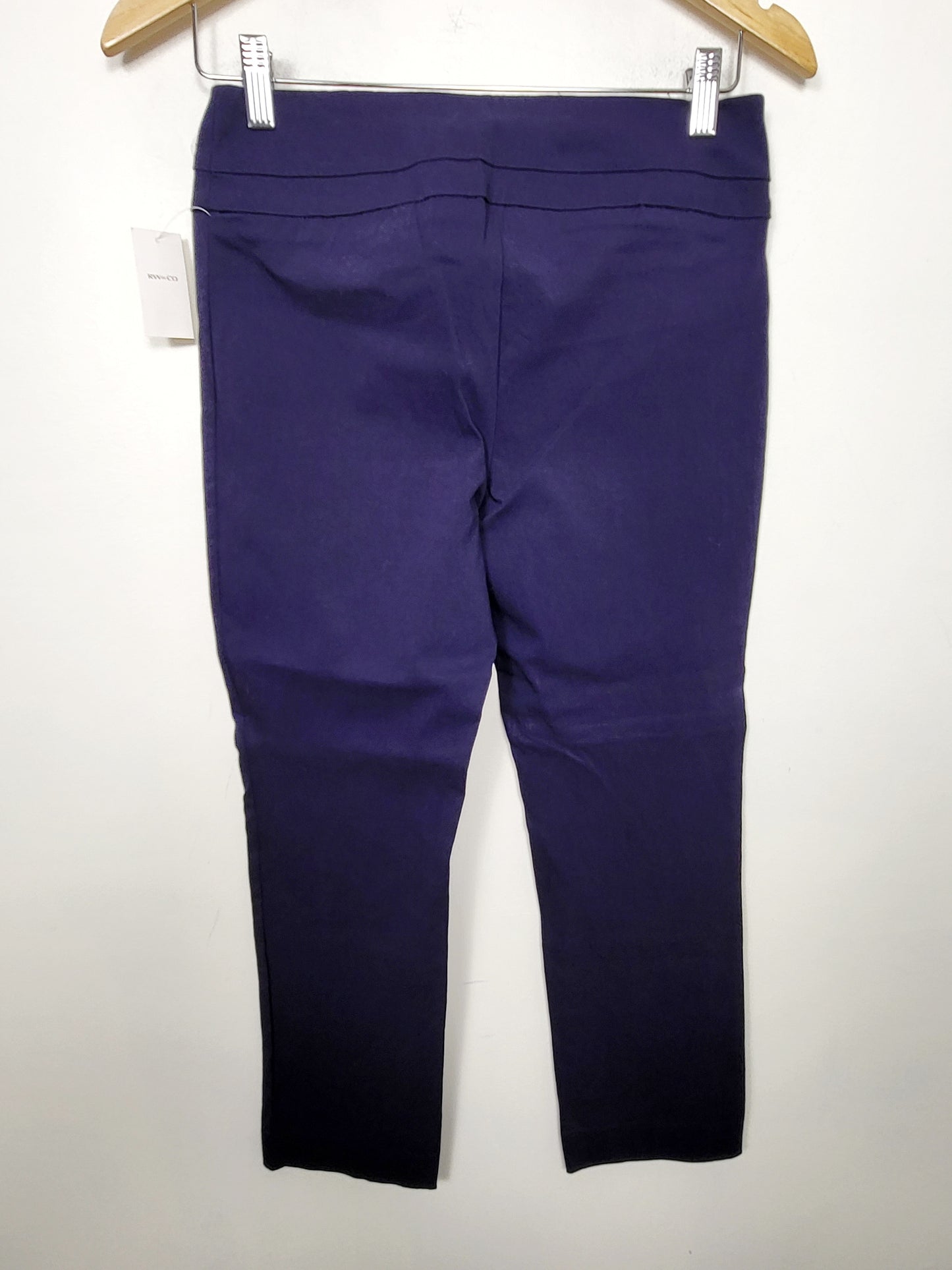 KHW - NEW - RW and Co. navy slim ankle dress pants. Size medium