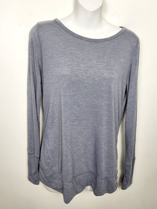 KHW2 - Gap grey "Cool Dry" open back top. Size medium