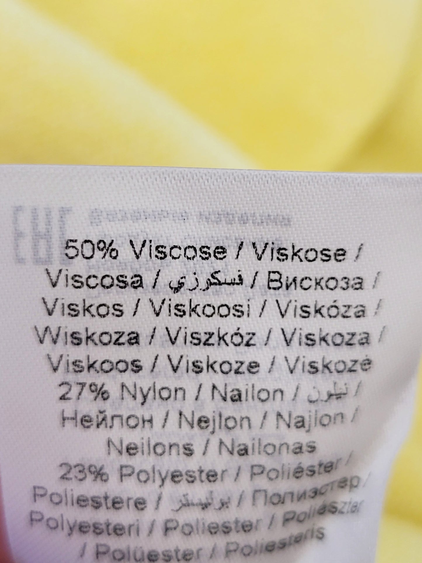 KHW2 - NEW - B. Young lemon coloured "Feeling Good" open cardigan. Size medium