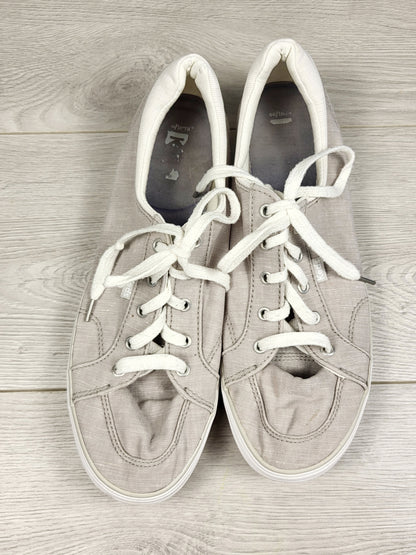 TRCA1 - Keds grey chambray lace up shoes. Size 10