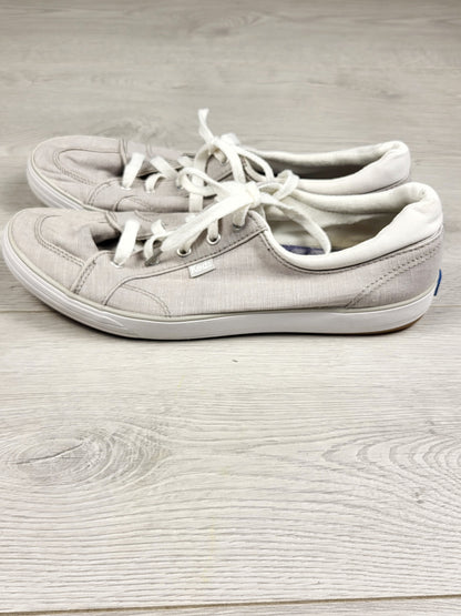TRCA1 - Keds grey chambray lace up shoes. Size 10