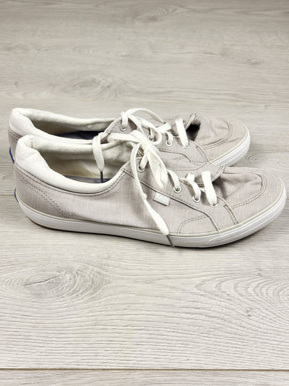 TRCA1 - Keds grey chambray lace up shoes. Size 10