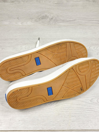 TRCA1 - Keds grey chambray lace up shoes. Size 10