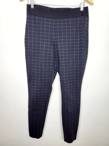 TRCA1 - Reitmans plaid stretch dress pant leggings. Size 10