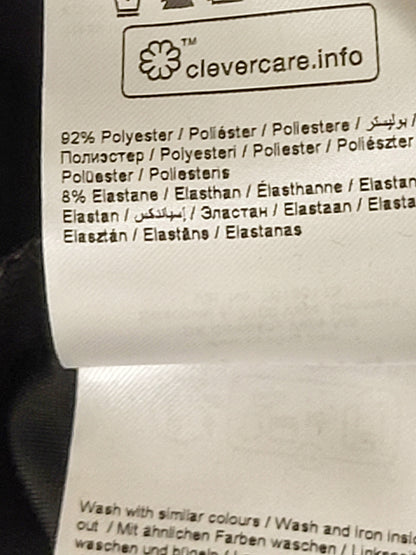 JLMB1 - NEW - B.Young black velvet off the shoulder dress. Size medium