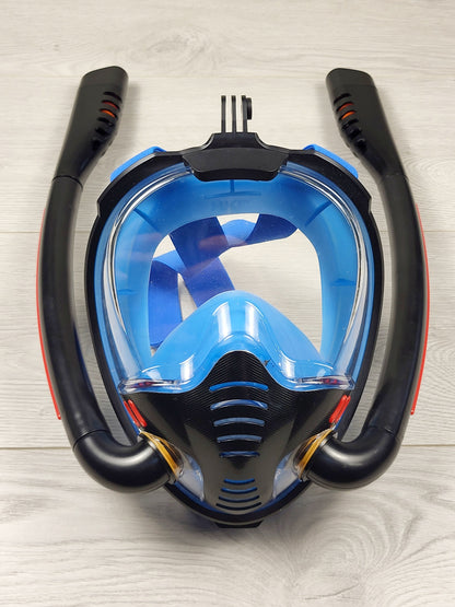 SPMP1 - Full face double tube snorkeling / scuba mask