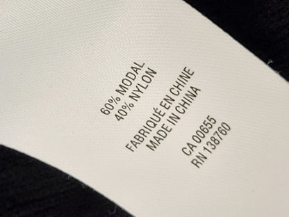 SPMP - Reitmans black rib knit long open cardigan sweater. Size 3X