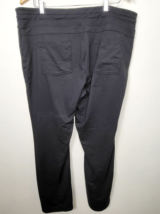 SPMP1 - Reitman black Hyba joggers. Size XXL