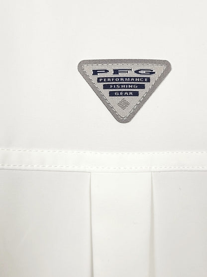 SPMP1- Columbia Women's PFG Sun Drifter Woven Short Sleeve Shirt. Size XL