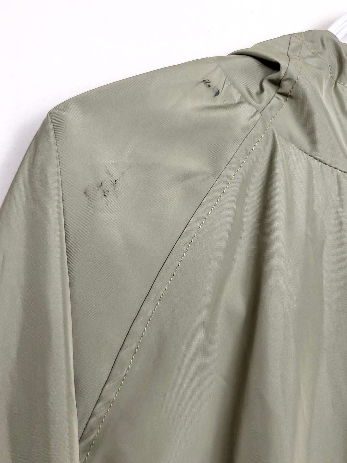 AART - Blend denim camouflahe reversible windbreaker. Men's Small