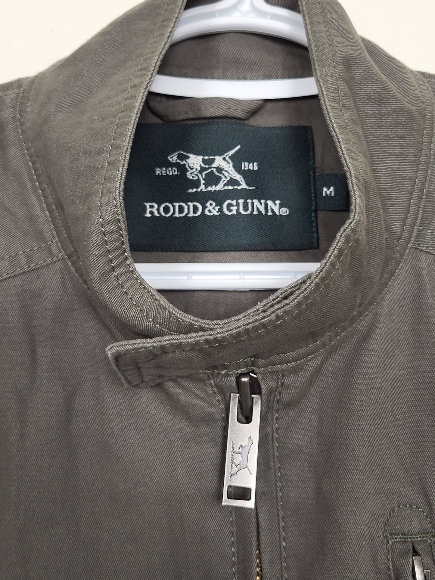 AART - Rodd and Gunn olive green Armitage jacket. Size medium