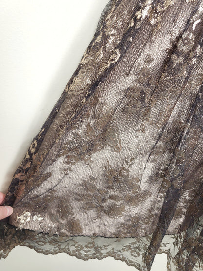 JLMB2 - Leifsdottir Anthrpologie sequin and tulle party dress. Size 8