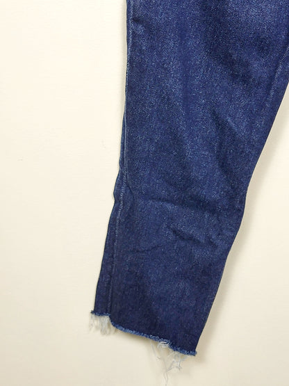 CHSP2 - Levi's 721 Vintage High Rise Skinny custom crop jeans. Size 31