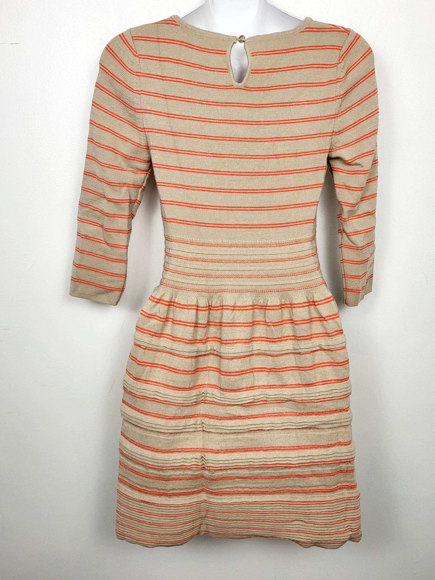 CHSP2 - Anthropologie Knitted and Knotted striped "Elodie" sweater dress. Size medium
