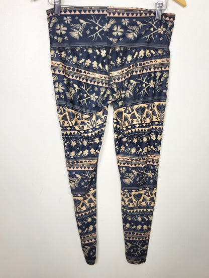 BRNA - Teeki moon flower patterned leggings. Size large