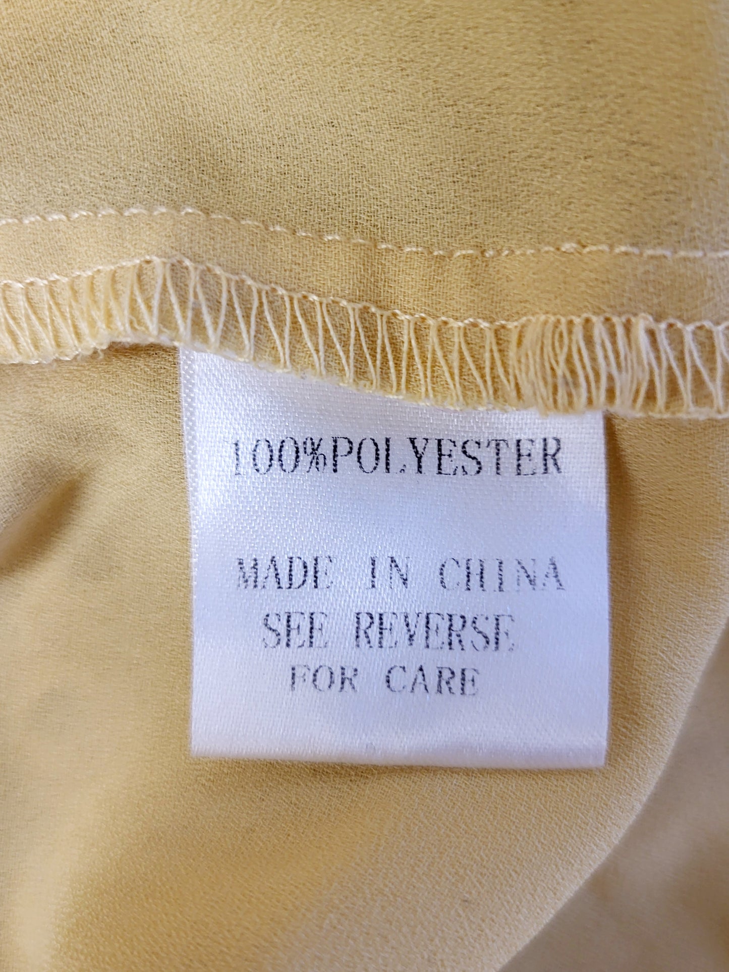 BRNA1 - Wishlist yellow floral pattern spaghetti strap maxi dress. Size large