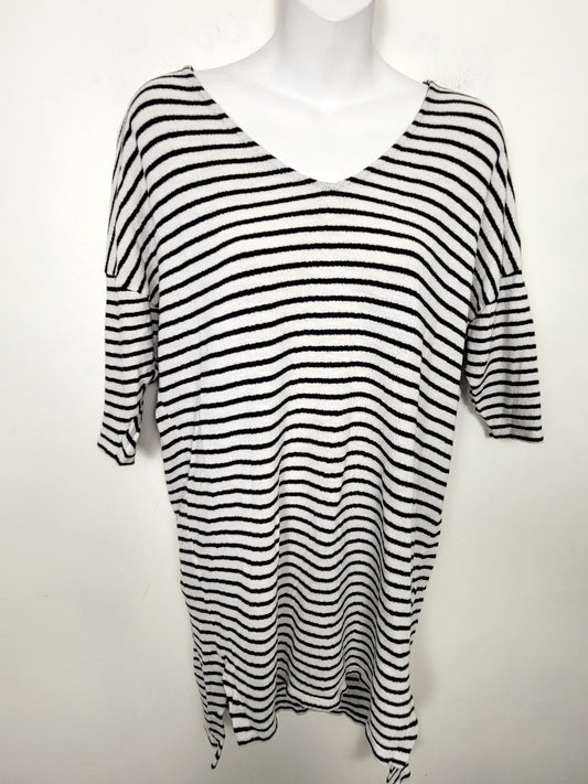 CHSP3- Zara striped loose fit knit tunic dress. Size small