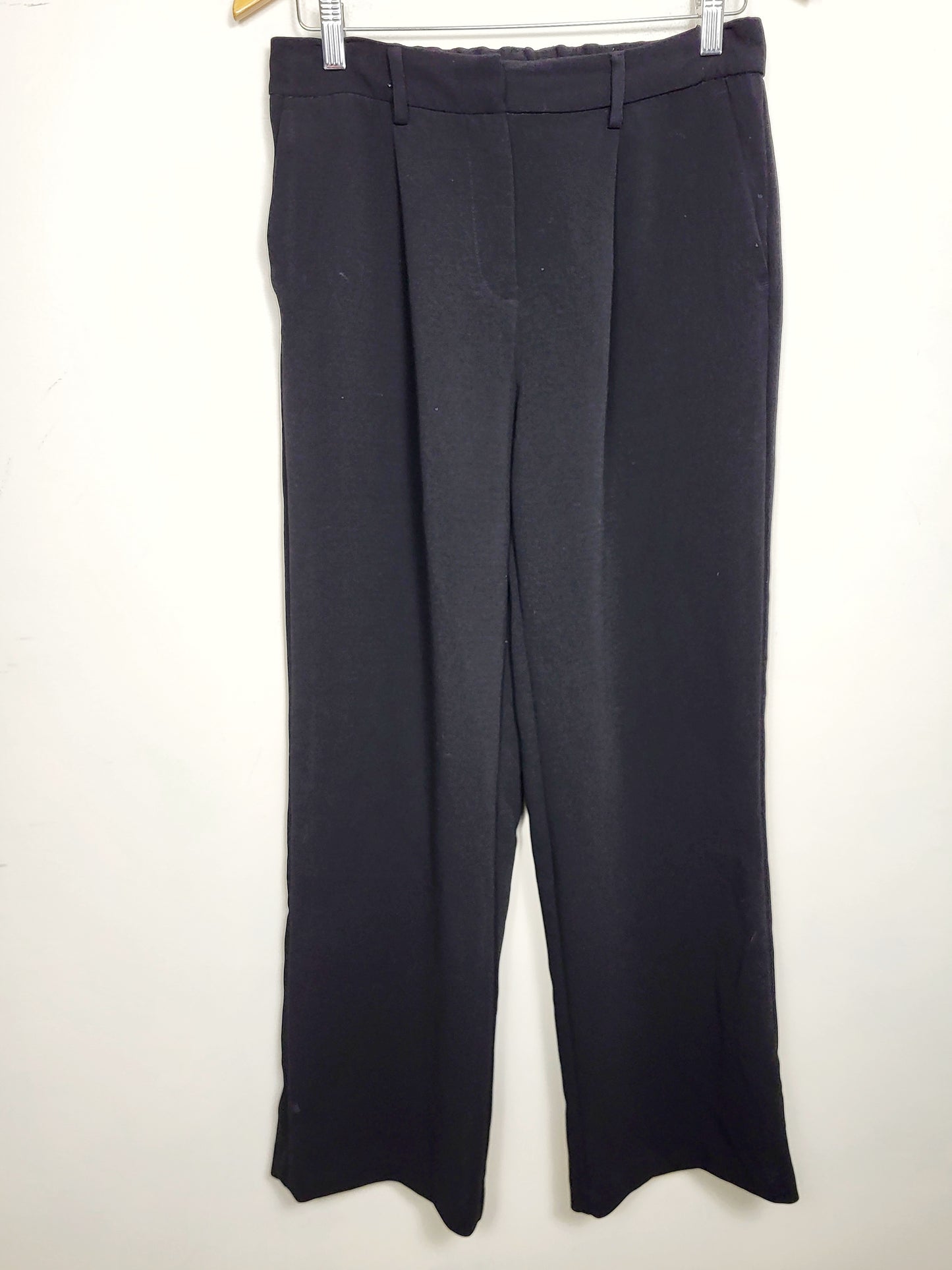 DKNY black wide leg dress pants (from Costco). Size 8