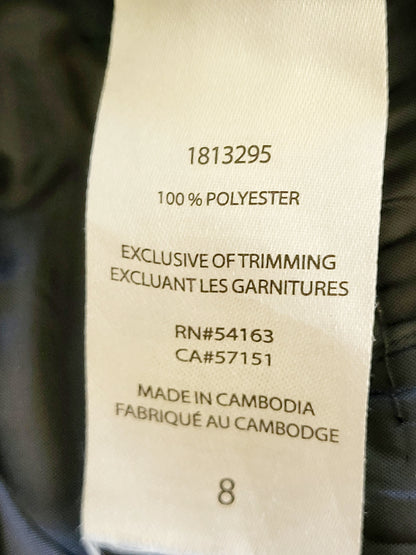 DKNY black wide leg dress pants (from Costco). Size 8