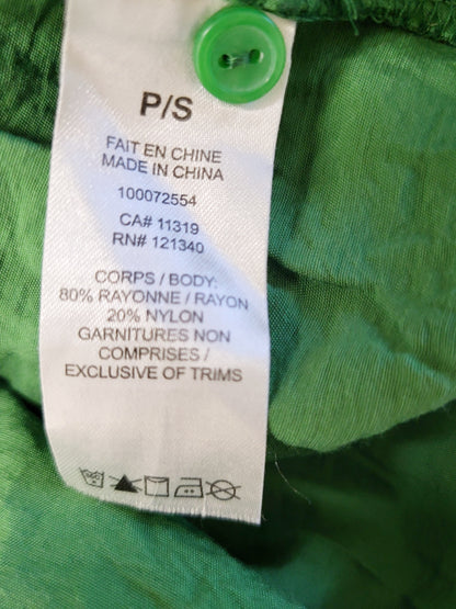 Dynamite green button down top. Size small