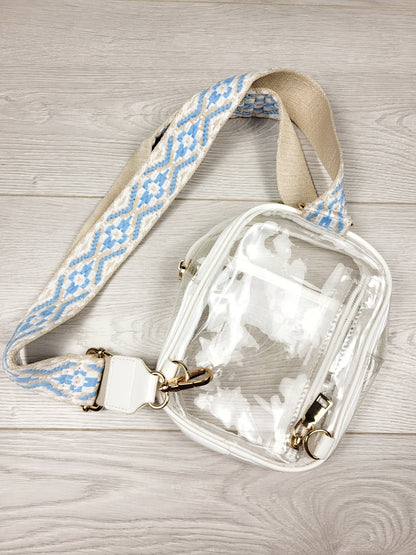 Clear PVC sling bag