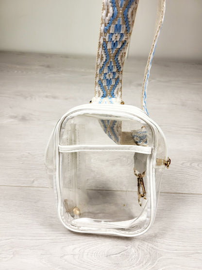 Clear PVC sling bag