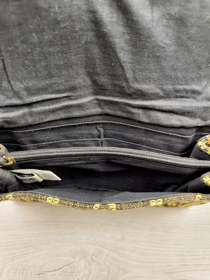 RVCA textile "Diamond Traveler" clutch