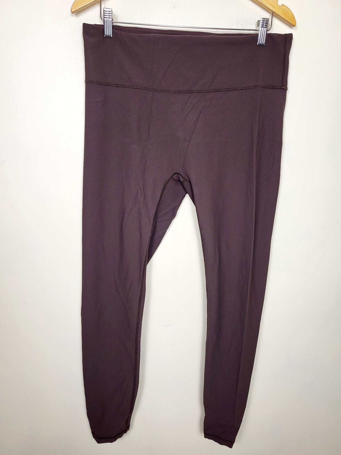 Arro Athletics brown ribbed leggings. Size XL