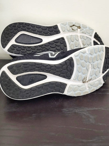 New Balance black and light blue Fresh Foam running shoes. Ladies size 8.5 / Men's size 7