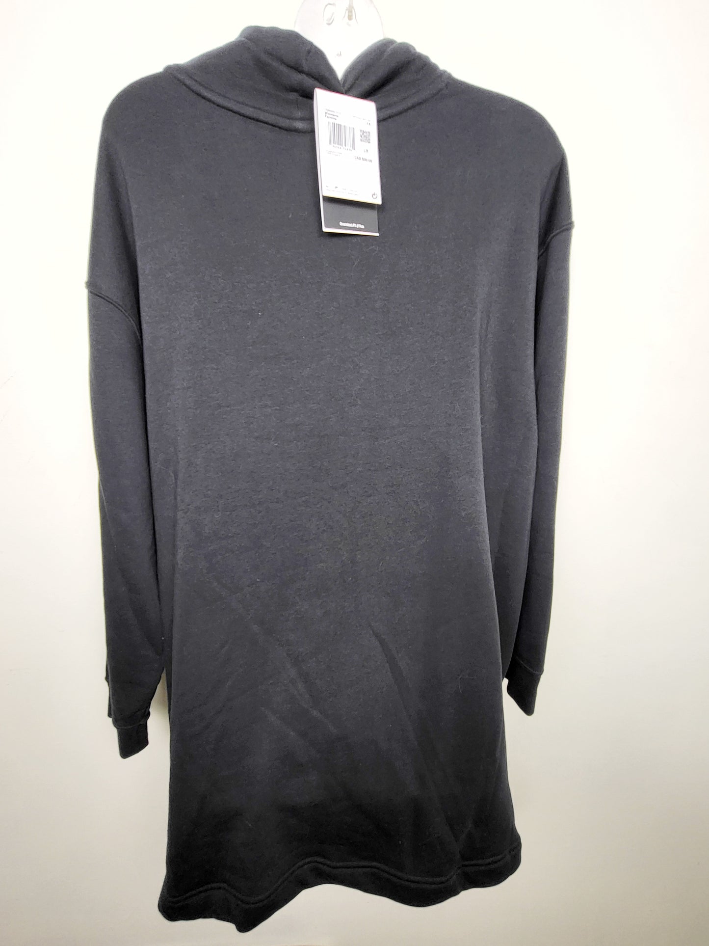 NEW - Nike black oversized fit fleece mock neck sweatshirt. Ladies size 1X