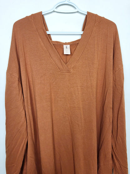 Smash + Tess burnt orange romper. Size 4XL