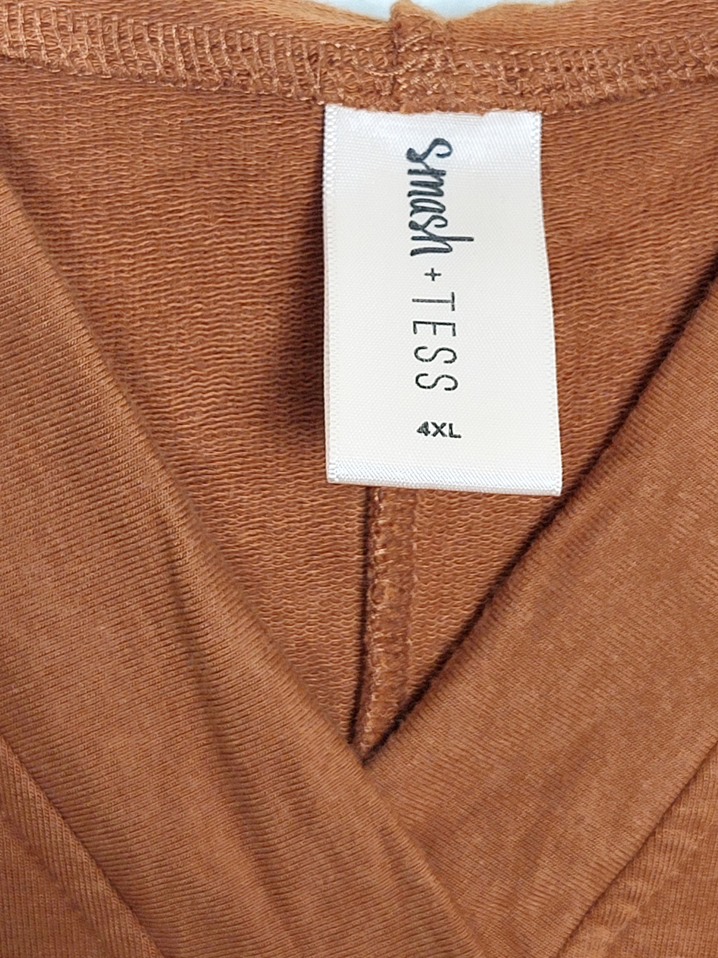 Smash + Tess burnt orange romper. Size 4XL