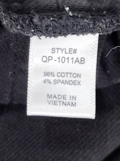 Zenana black drawstring joggers. Tagged as large but size as medium